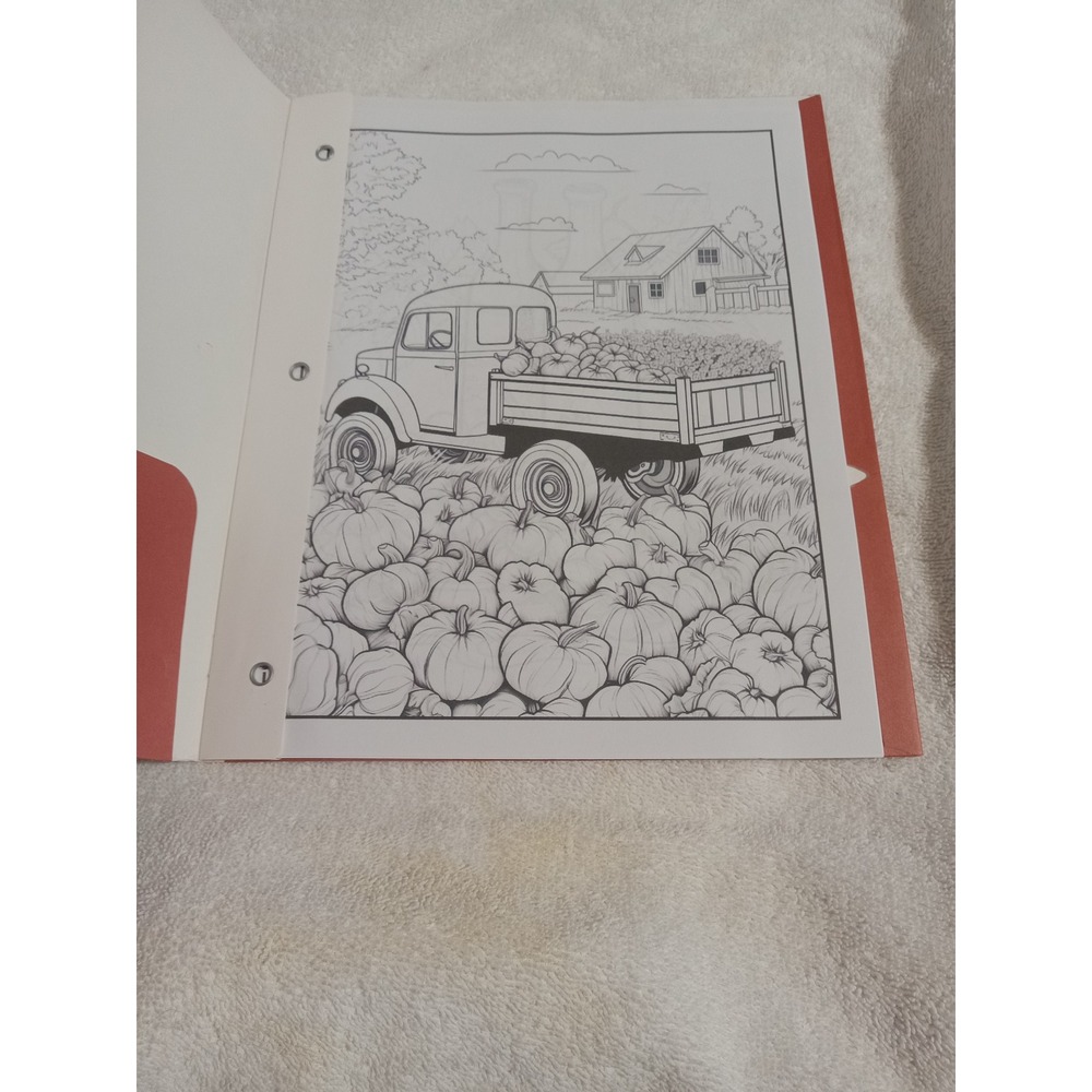 Fall/Thanksgiving Coloring Books - Picture 9 of 14